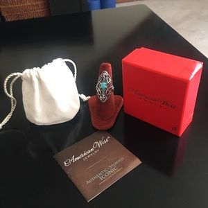 Carolyn Pollack Sterling & Turquoise Ring